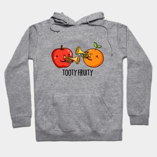 Tooty Fruity Funny Fruit Pun Hoodie